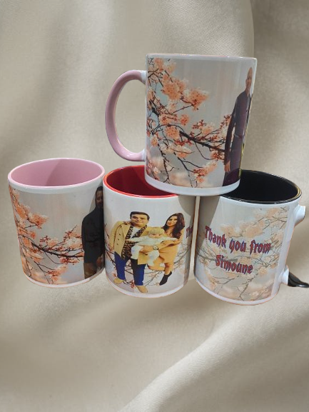 Personalised Coffee Mug – Custom Name & Photo Print