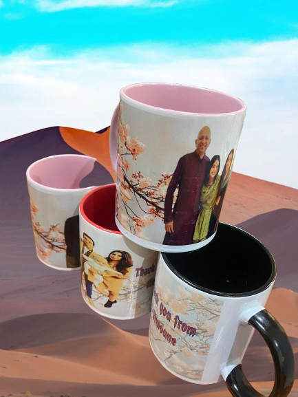 Personalised Coffee Mug – Custom Name & Photo Print