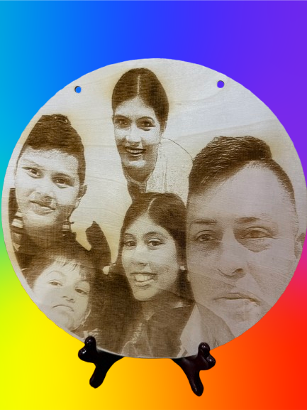 Personalised Engraved Photo