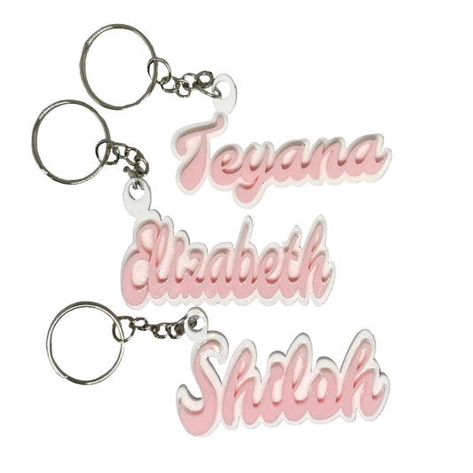 Personalised Engraved Keychain – Custom Name, Date or Message – Birthday, Anniversary & Graduation Gift – Australia