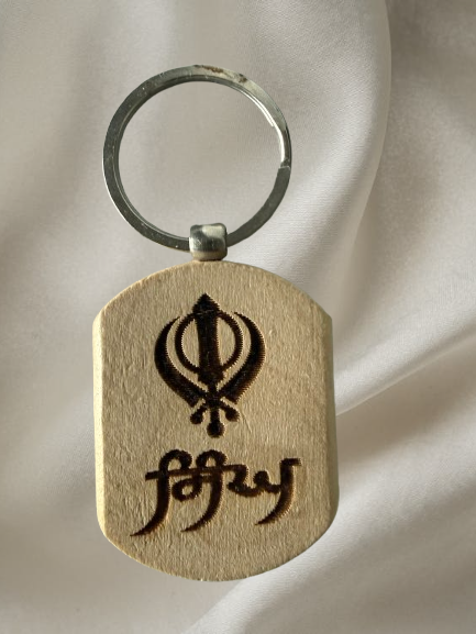 Engraved keychain