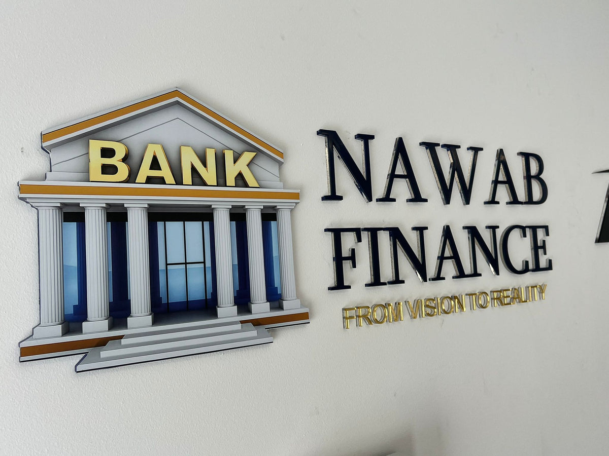 Personalised Acrylic Business Sign – Custom Logo & Name Plate – Office & Shopfront – Australia